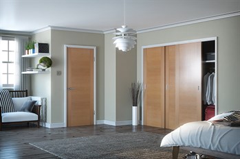 白橡木融合衣柜門(mén)